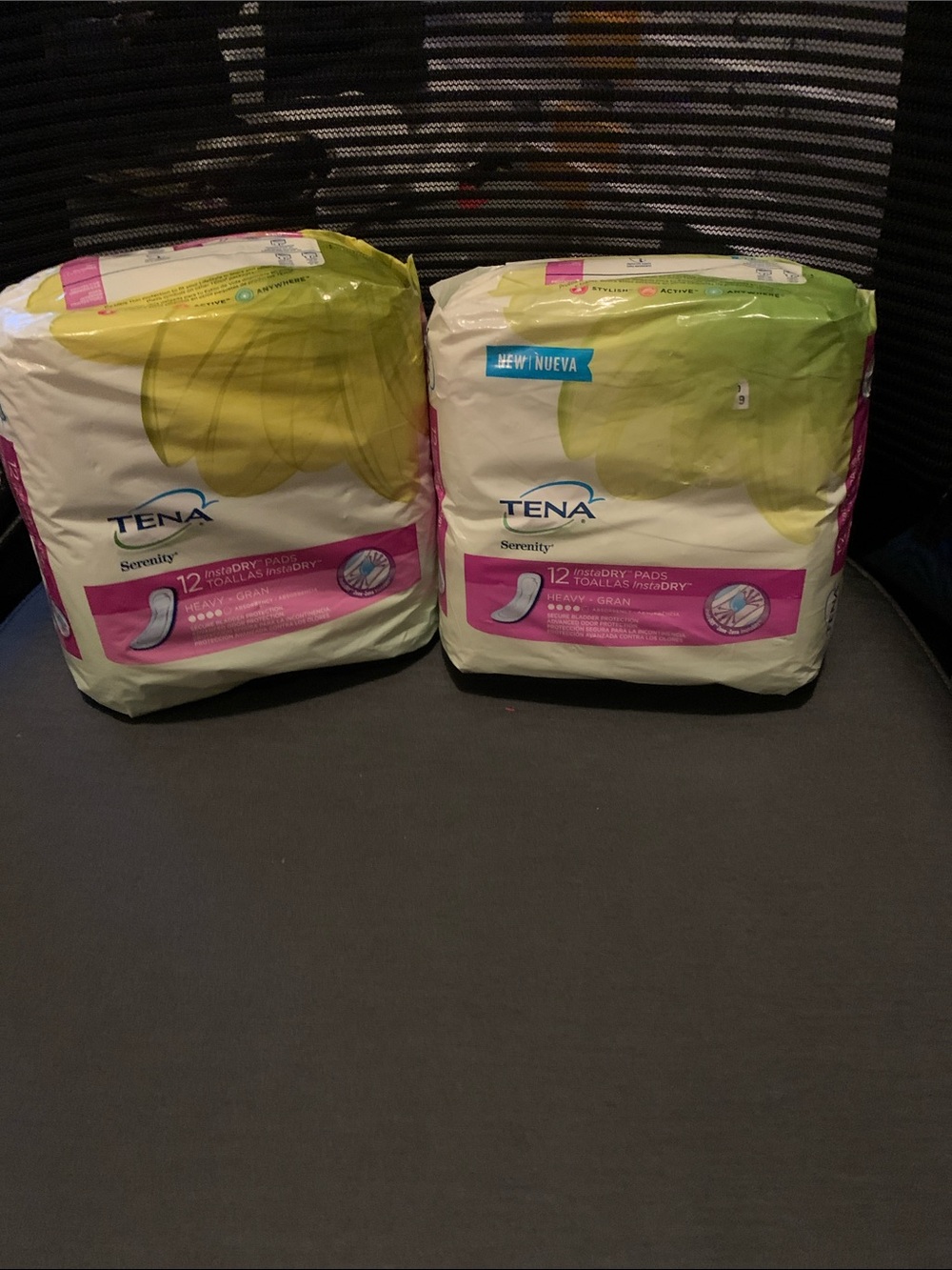 Tena Pads for bladder control